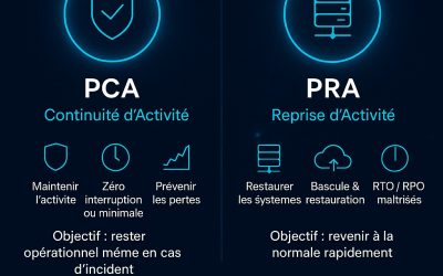 PCA ou PRA ? Pourquoi ces deux leviers sont essentiels…
