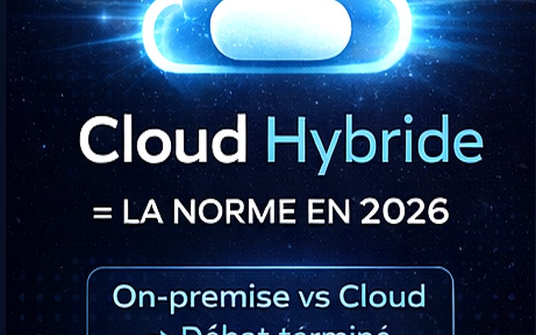 ☁️ Cloud hybride. 2026. Le débat est clos. On-premise ou…